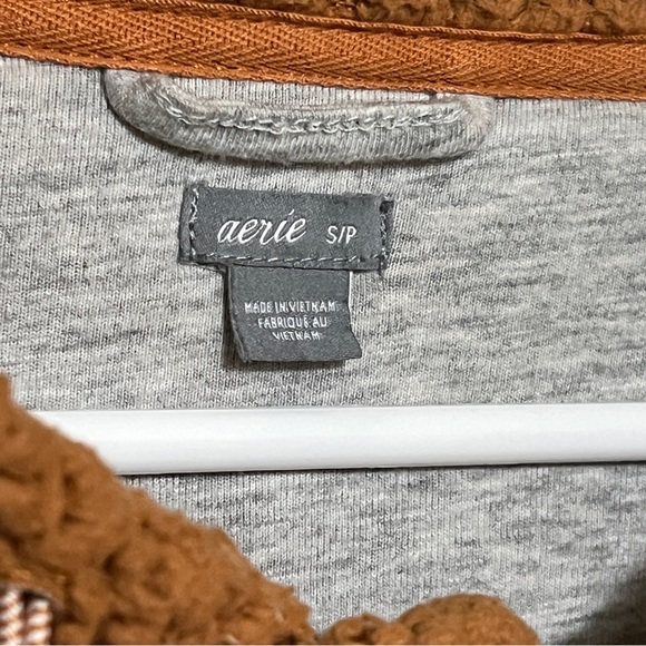 Aerie Sherpa Oversized Hoodie S - Picture 3 of 7